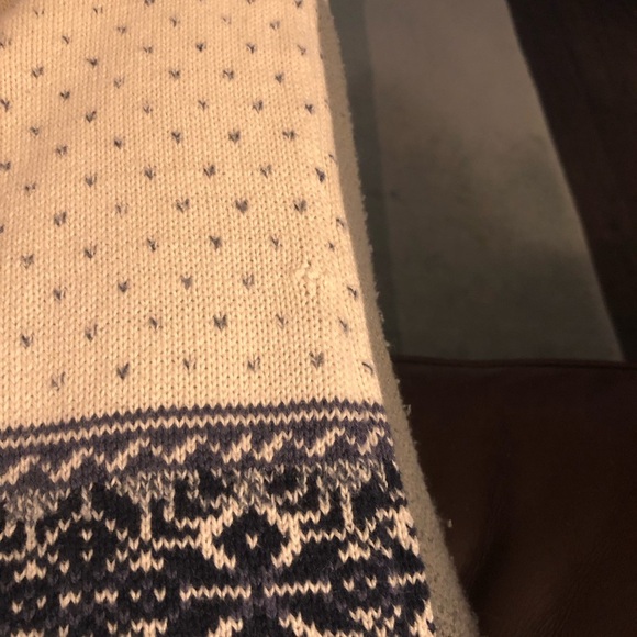 Vintage Classic Blues Sweater - 1/4 button down - made in USA - Size L - Picture 7 of 7